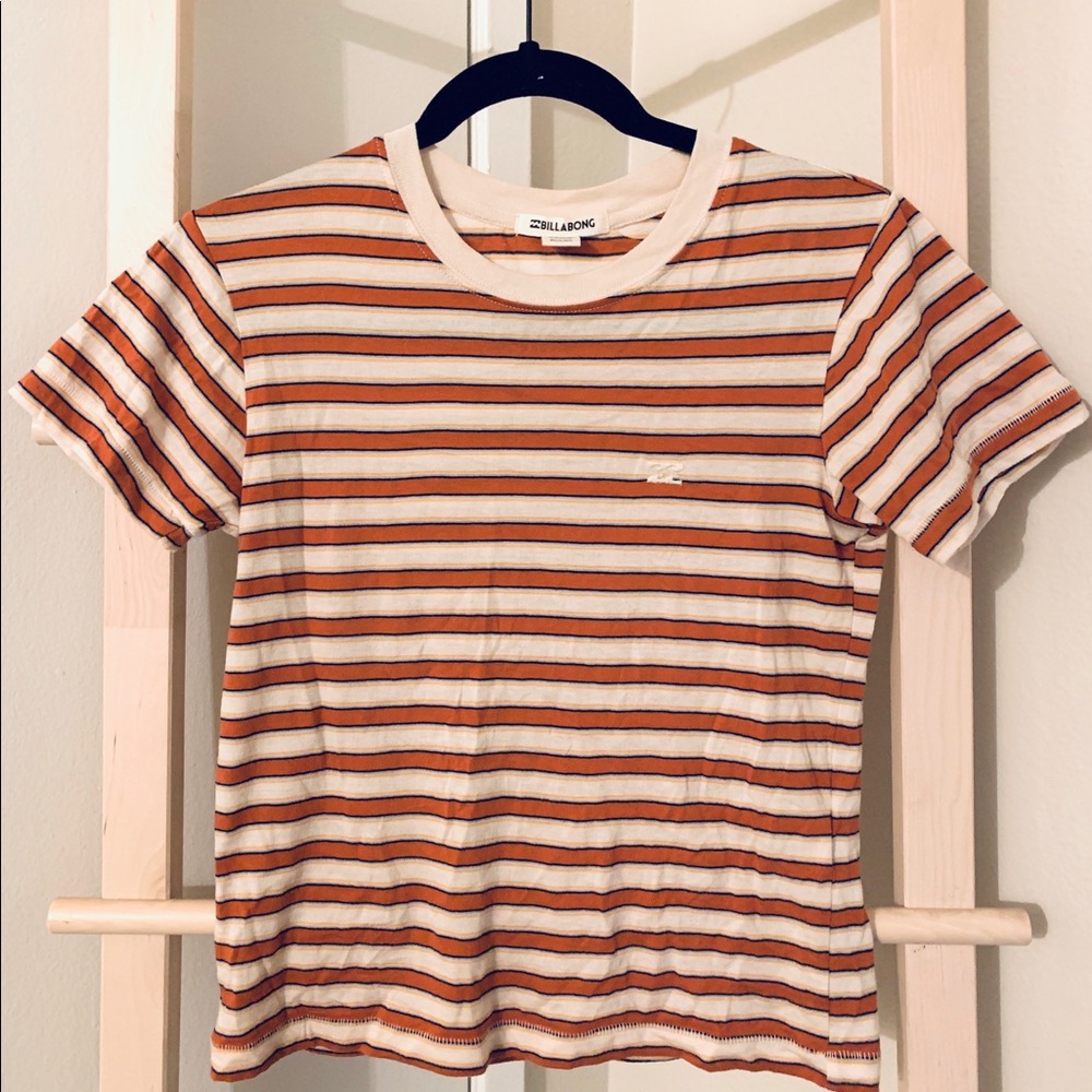 Billabong tshirt stripes small